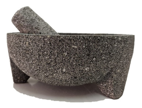 Molcajete Volcánico De 23 Cm Chaparro