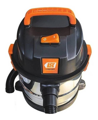Imagen 2 de 2 de Aspiradora De tacho Lüsqtoff LA-1500MM 15L acero inoxidable y negra 220V 50Hz