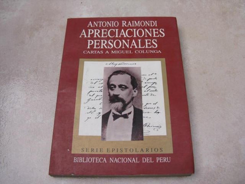 Mercurio Peruano: Antiguo Libro Cartas Manuel Colunga L21