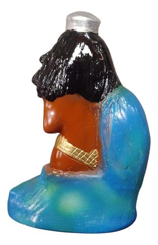 Imagen Artesanal Iemanya Yemanya Con Ola 25cm Altura