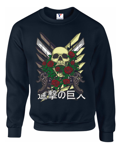 Sudadera Shingeki No Kyojin, Attack On Titan, Unisex