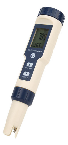 Medidor De Calidad Del Agua 5 En 1 Portátil Digital
