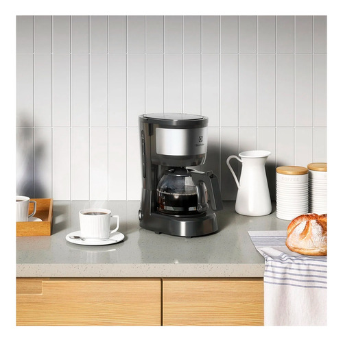 Cafetera Electrolux 15 Tazas Negra De Filtro Dimm