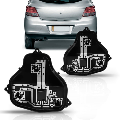 Par Circuito Lanterna Traseira Onix 2013 2014 2015  2016.