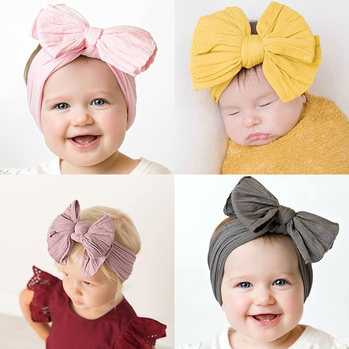 Cinta Para La Cabeza De Moño De Pelo Grande, Turbante