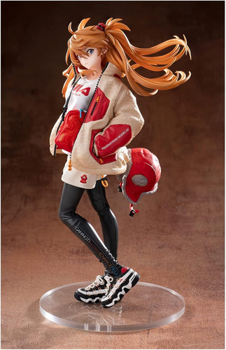 Figura Asuka Fila Neon Genesis Evangelion Anime 19cm