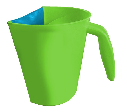 Imagen 1 de 5 de Jarra Para Enjuagar Bebe Mega Baby Con Borde Silicona