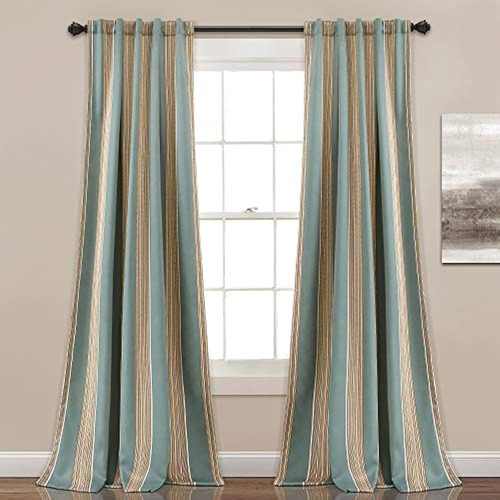 Lush Decor Lush Décor Julia Stripe Room Darkening Window Cur