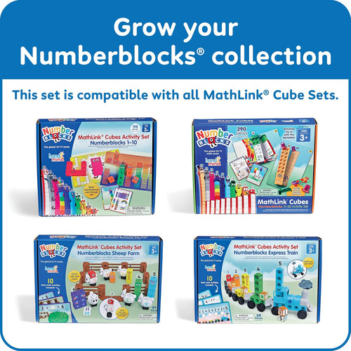 Hand2mind Numberblocks Sheep Farm Mathlink Cubes Juego De Ac