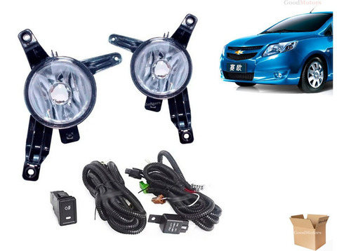 Kit Completo Neblineros Chevrolet Sail 2010 Al 2015