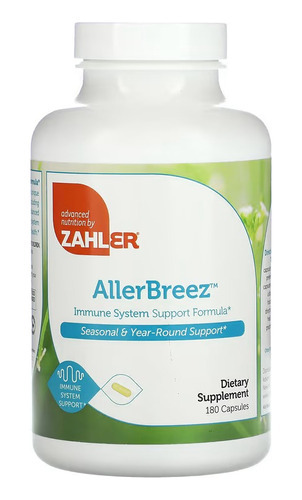 Zahler Allerbreez Soporte Al Sistema Inmune 90 Capsulas Sabor Sin Sabor