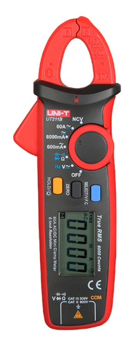 Mini Pinza Amperimétrica Digital 60a Ut211b Uni-t