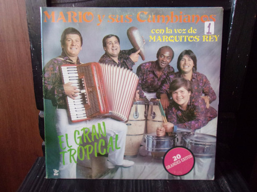 Vinilo Lp Mario Y Sus Cumbiancheros El Gran Tropical