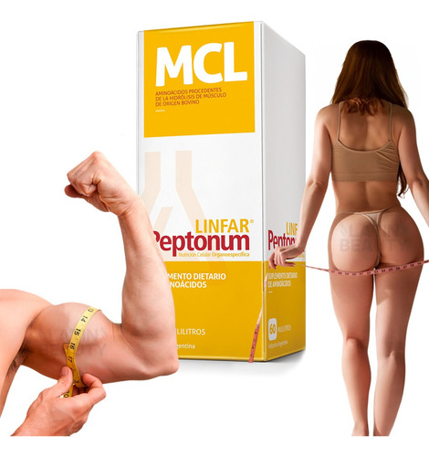 Latin Beauty - Peptonum Mcl Músculo Gotas