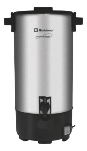 Cafetera Percoladora De Cafe 45 Tazas Koblenz Plata Pckm-45 Color Plateado
