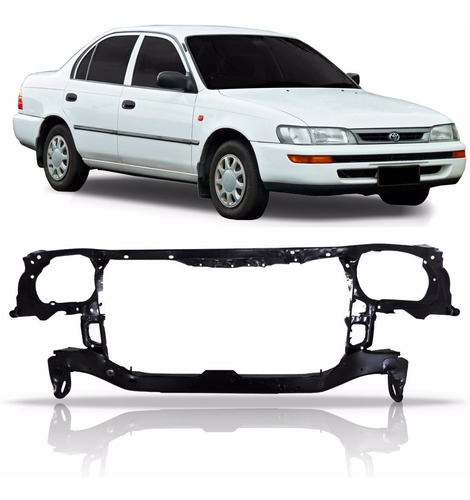 Painel Frontal Suporte Radiador Corolla 1998 1999 2000 2001.