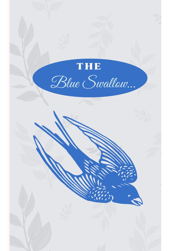Libro: The Blue Swallow (flying Bird) For Lovely Gift ... Fa