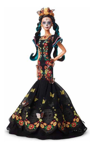 Barbie Dia De Muertos 2019 Con Caja Mattel A Msi (Usado)