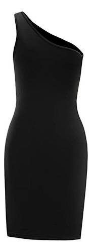 Vestido Mini Con Hombros Descubiertos Para Mujer Sg