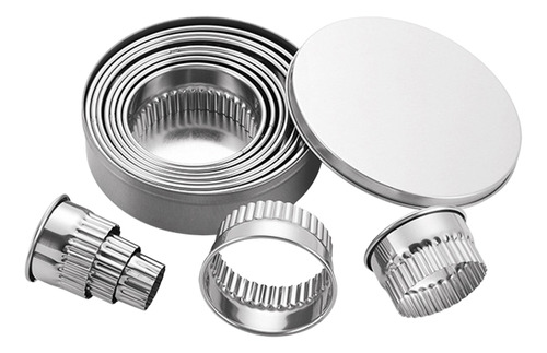 Set Round Cutters Para Fiestas, Galletas, Postres, Restauran