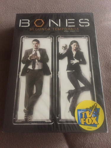 Box Dvd Bones- Segunda Temporada (lacrado)- 6 Discos