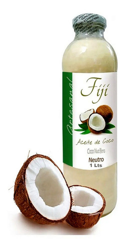 Aceite De Coco Puro 1kg En Vidrio Tapa Hermetica En Belgrano