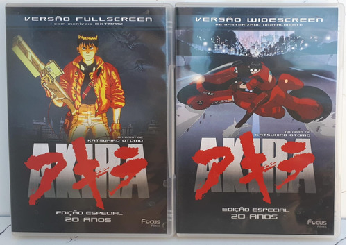 Dvd Akira Edição Especial 20 Anos  Katsuhiro Otomo