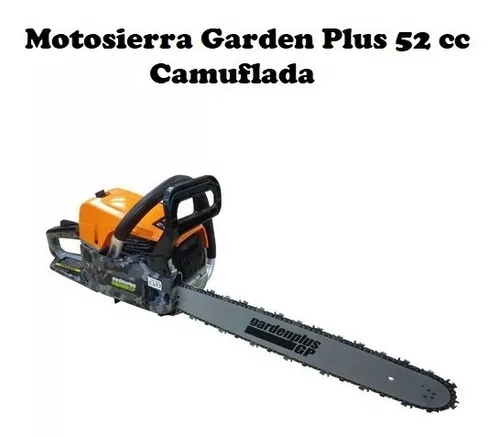 Motosierra Explosión Garden Plus 52cc Lusqtoff