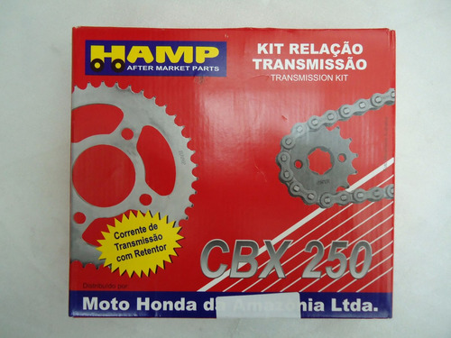 Kit De Transmision Honda Cbx 250 Twister Original Genamax