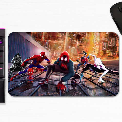 Mouse Pad Personajes Spider Man Un Nuevo Universo Gamer M