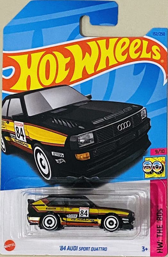 Hot Wheels # 9/10 - '84 Audi Sport Quattro - 1/64 - Hkg88