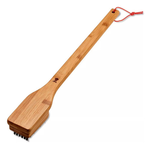 Cepillo Para Parrilla, Mango De Bambú, 45.7 Cm, Weber