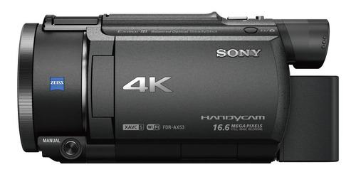 Cámara de video Sony Handycam FDR-AX53 4K NTSC/PAL negra