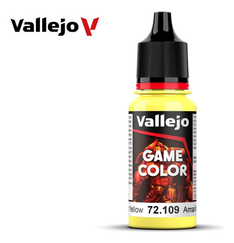 Tinta Toxic Yellow 72109 Game Color Vallejo Modelismo