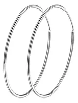 Comprar Aros Argollas De Plata Esterlina 925 Calidad