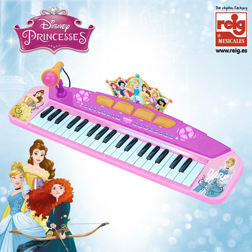 Organo Electronico 37 Teclas Princesas Disney Reig (5285)