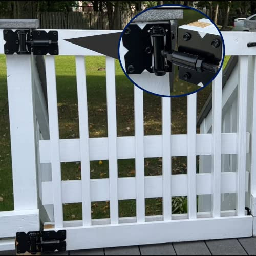 Bisagras De Puerta Cierre Automático Kit Ajustable 90 Grados