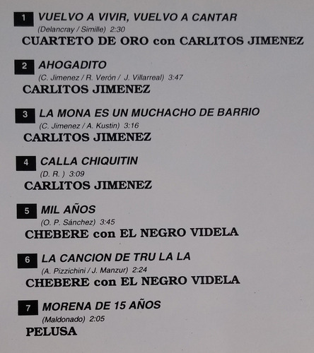 Cuarteto Cordobés Cd Nuevo Súper Grandísimo 13 Temas