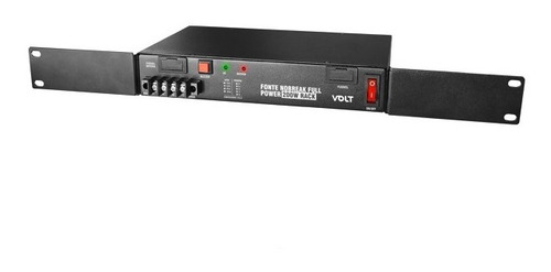 Fonte Nobreak Full Power 200w -48v/4a Rack 1u (negativa) Cor Preto