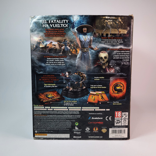 Mortal Kombat Collector's Edition 2011 - Xbox 360 (Usado)