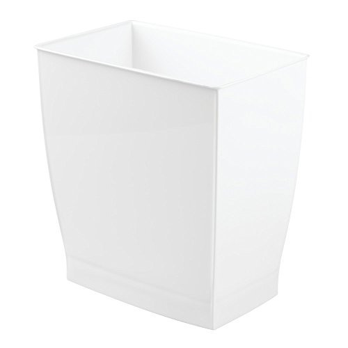 Papelera Mono Interdesign 64770 Rectangular Blanco