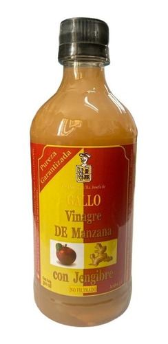 Vinagre Manzana Con Jengibre 1a - mL a $38