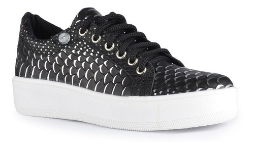 Imagen 2 de 6 de Zapatillas Sneakers De Mujer De Cuero Natrix - Ferraro