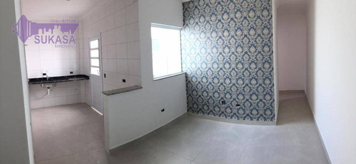 Apartamento Com 2 Dormitórios À Venda, 50 M² Por R$ 240.000,00 - Jardim Do Estádio - Santo André/sp - Ap1318