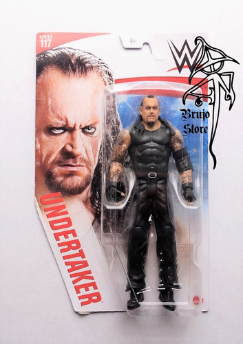 Wwe Figura Undertaker Deadman Serie 117 Bas 17cm Brujostore