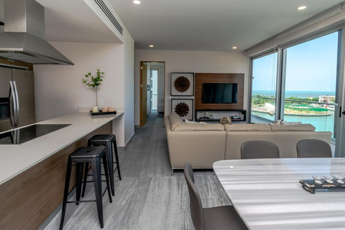 Imagen 3 de 30 de Departamento En Venta Y En Renta En Puerto Cancún, Riva.