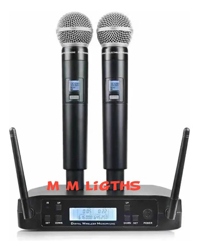 Glxd4 Shure 2 Microfonos Inalámbricos Nuevos 