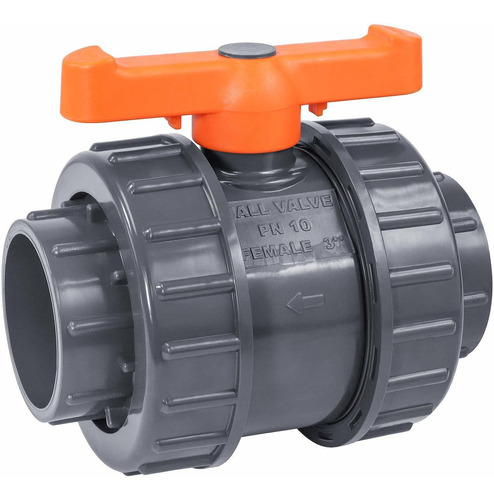  Rkbvo Double Union Pvc Ball Valve Slipweld, 