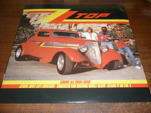 Zz Top Gimme All You Lovin Vinilo 12 Ep Ingles