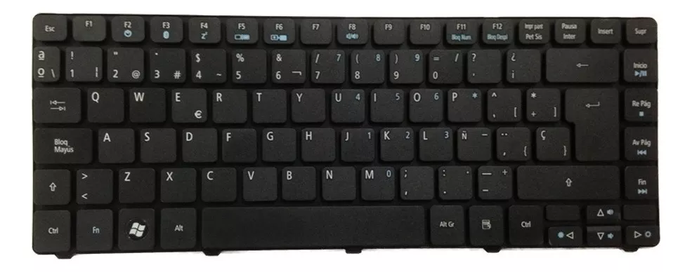 Tercera imagen para búsqueda de teclado acer es1 512